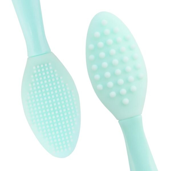 51CkuaucMOL._SL1500_.jpg Lip Scrub Brush,Double-Sided Silicone Exfoliating Lip Brush Tool for Smoother and Fuller Lip Appearance,Green,2pcs