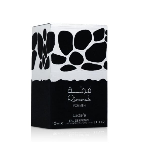 51FBdbGqwKL._SL1000_.jpg Lattafa Qimmah for Men Eau de Parfum Spray, 3.4 Ounce / 100 ml