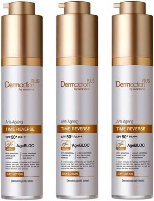 51FzydV-ghL._AC_SL1061_.jpg by Watsons Anti-Ageing Time Reverse SPF 50+ PA+++ 1.69 Fl Oz. (Pack of 3)