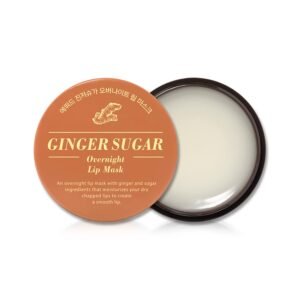 51G4NdgaoWL._SL1000_.jpg ETUDE Ginger Sugar Overnight Lip Mask 25g | Korean Lip Sleeping Mask Skin Care | Smooth and Moist Lips | Natural Ingredients Nourish & Hydrate Ginger Shea Butter Give Moisturizing Effect