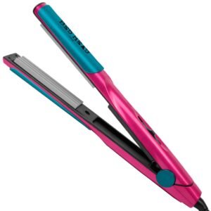 51GCprhGenL._SL1000_.jpg Bed Head Little Tease Hair Crimper | Small Texture, Pumped-Up Volume, & Extra Shine | Crimper Hair Tool with Tourmaline Ceramic Coating for Less Damage (1 in)