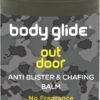 Body Glide Outdoor Anti Chafe Balm 1.5oz: Fragrance free anti chafing stick trusted in basic training, endurance sports & everyday life. Use on neck, shoulders, chest, butt, groin, thighs & feet