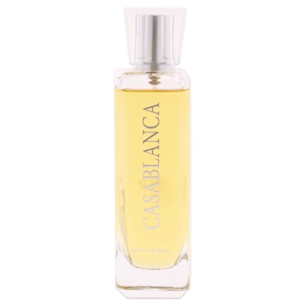 51H1dnWGCCL._SL1500_.jpg Swiss Arabian Casablanca - Luxury Products From Dubai - Long Lasting, Addictive Personal EDP Spray Fragrance - Seductive Signature Aroma - 3.4 Oz