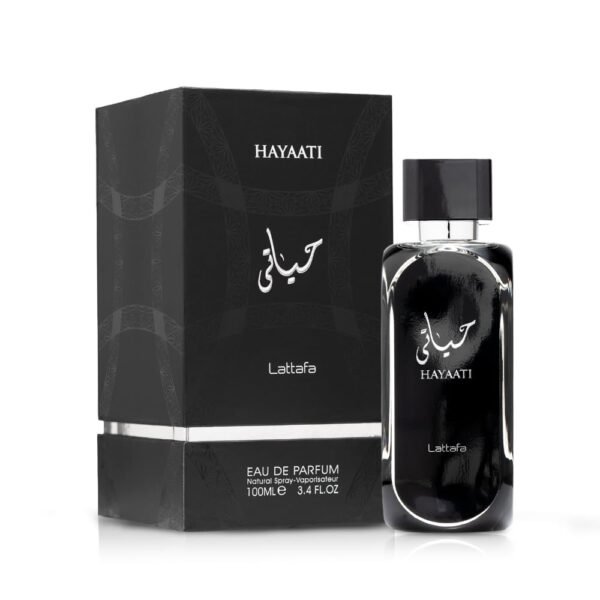51Ii-z6gviL._SL1000_.jpg Lattafa Perfumes Hayaati Eau de Parfum Spray for Men, 3.4 Ounce
