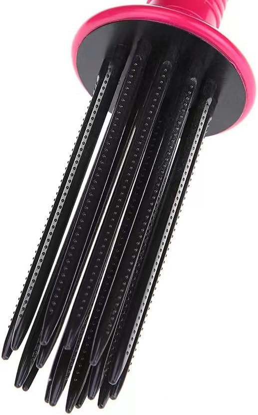 51LLA3VWxEL._AC_SL1200_.jpg YF-ANEN Air Volume Comb for Curly Hair - Fluffy Curling Roll, Styler