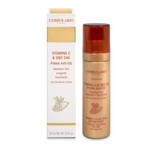 51LR3h6z3qL._SL1000_.jpg LErbolario Vitamin C & 24K Gold Anti-Ageing Face Mask