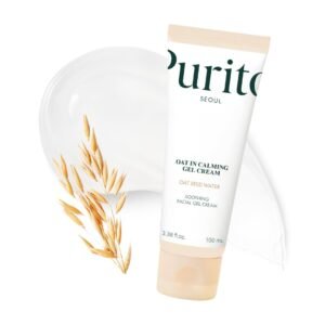 51LVKvkaLcL._SL1080_.jpg PURITO Oat In Calming Gel Cream, Oat Seed Water Hydration & Soothing, Lightweight, Non-Sticky FA Safe Moisturizer for Sensitive Skin, Non-Comedogenic, Fragrance-Free, Korean Skincare 3.38 fl.oz