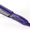 MBHAIR Ceramic Crimper Iron for Volumizing Fluffy Hairstyle, Corrugation Crimper Hair Iron, Anti Static Ceramic Hair Crimping Iron Adjust Temperature (Purple)