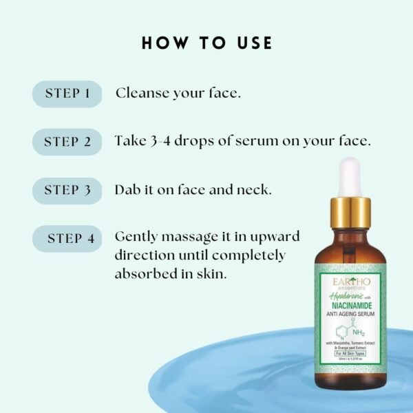 51Myic7MuQL._SL1080_.jpg Ayurvedic Hyaluronic with Niacinamide Anti Ageing Serum 30 ML