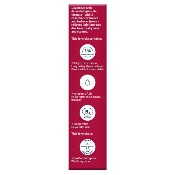 51NJCq2ZrqL._SL1000_.jpg CeraVe 1% Hydrocortisone Anti-Itch Cream, Fragrance-Free Relief for Eczema-Prone & Dry Skin, 1 Ounce