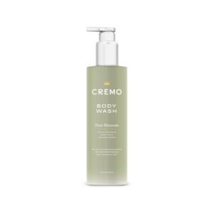 Cremo Pear Blossom Skin Moisturizing Body Wash for Women, Notes of Delicate Petals of Pear Blossoms, 16 Fl Oz