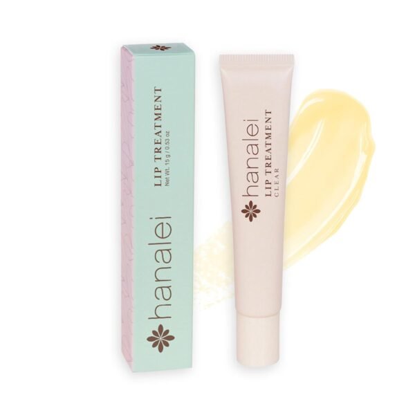 51Omqc3bCL._SL1500_.jpg Hanalei Lip Treatment for Dry, Chapped Lips – Intensive Overnight Moisturizer with Kukui Oil, Shea Butter & Grapeseed Oil – Hydrating Balm for Healing Cracks – Clear Tint, Full-Size 15g – Cruelty-Free