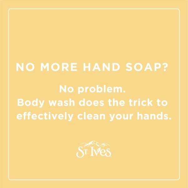St. Ives Body Wash - Soothing Moisturizing Cleanser with Oatmeal & Shea Butter, Made with Plant-Based Cleansers and 100% Natural Extracts, 16 Oz Ea (Pack of 6)