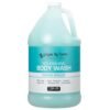 Ginger Lily Farms Club & Fitness Nourishing Body Wash, 100% Vegan & Cruelty-Free, Bath & Shower Gel for Men and Women, Ocean Breeze Scent, 1 Gallon (128 fl. oz.) Refill