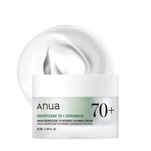 51THsYEEW-L._SL1000_.jpg ANUA Heartleaf 70 Intense Calming Cream with Ceramide, Panthenol, Heartleaf extract, Korean Skin care - (50ml /1.69Fl. Oz)