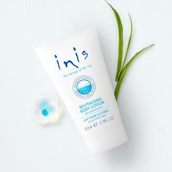 Inis the Energy of the Sea Revitalizing Body Lotion - Travel Size Lotion for Women and Men - Body Moisturizer with Shea Butter and Vitamin E - 2.9 Fl Oz