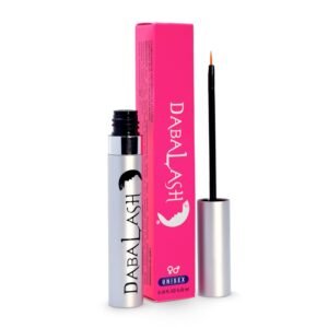 51WCWuaYLmL._SL1500_.jpg DABALASH Professional Eyelash & Eyebrow Growth Serum with Castor Oil – Promotes the Appearance of Naturally Longer, Fuller, Thicker & Stronger Lash + Brow Hair – 0.18 oz