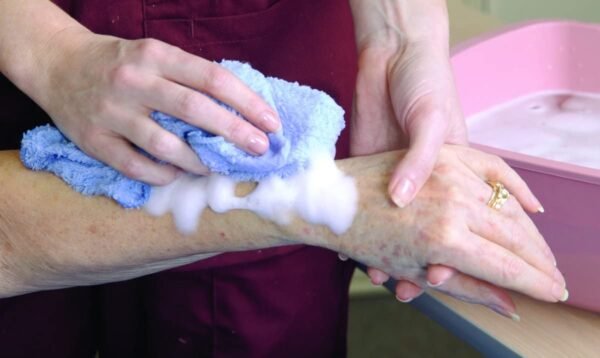 No-Rinse Body Wash, 8 fl oz - Leaves Skin Clean, Moisturized and Odor-Free, Rinse-Free Formula (Pack of 2)