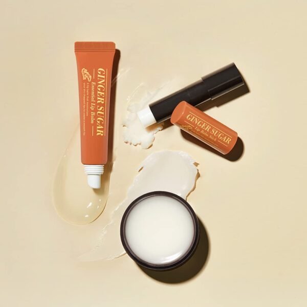 51X03XwAUiL._SL1000_.jpg ETUDE Ginger Sugar Overnight Lip Mask 25g | Korean Lip Sleeping Mask Skin Care | Smooth and Moist Lips | Natural Ingredients Nourish & Hydrate Ginger Shea Butter Give Moisturizing Effect