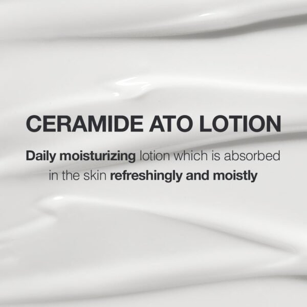 ILLIYOON Ceramide Ato Lotion 528ml(17.85oz) | Daily Moisturizing Lotion for All Skin Types | Deep Moisturizing and Soothing Effect | Korean Skin Care