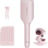 51YVWp2ZYKL._AC_SL1500_.jpg Waver Curling Iron LENA S12 Beach Waver Curling Wand, Hair Tool with 2 Barrels, Anti-Scald Protection, Adjustable Time & Temps, Dual Voltage, Titanium Coating for Effortless, Long-Lasting Waves