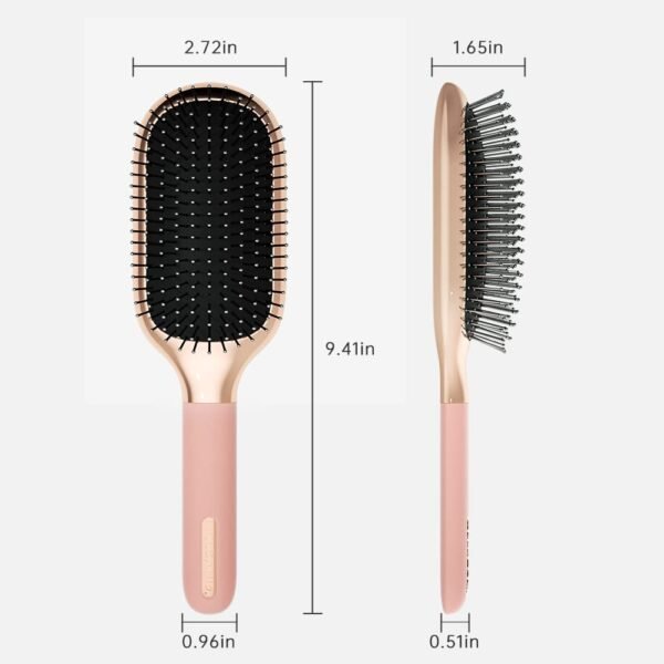 51aFGVMarZL._SL1000_.jpg Hair Brush for Thick Curly Thin Long Short Wet or Dry Hair Adds Shine and Makes Hair Smooth Hair Comb Paddle Hair Brush for Men Women Kid