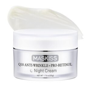 51fhuavD5hL._SL1500_.jpg Firming Neck Cream & Anti-Wrinkle Night Cream with Coenzyme Q10 + Pro-Retinol, Unscented Skin Firming Neck Cream, Anti Aging Facial Moisturizer for Sensitive Skin, 1.76 Oz Jar