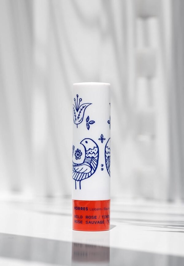 51iZc1bGB0L._SL1500_.jpg KORRES Lip Butter Stick Wild Rose Tinted Hydrating Lip Balm with Greek Hypericum Balsam Oil, Moisturizing Natural Shine & Subtle Tint for Soft Smooth Lips, Lip Care for Women & Men, 0.17 Oz Stick