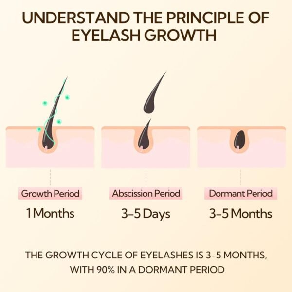 LANBENA Eyelash Growth Serum, Advanced Eyelash Treatment (Eyelash Growth Serum - A)