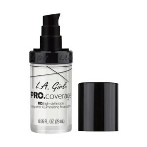 L.A. Girl Pro Coverage Liquid Foundation, White, 0.95 Fl Oz