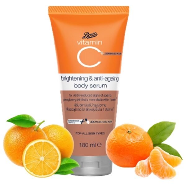 51jiYQf36bL._SL1000_.jpg Taweengam Body Cream Serum Lotion Moisturizer Skin Care Anti-Ageing Brightening Boots Vitamin C 180 ml x 2 Tubes