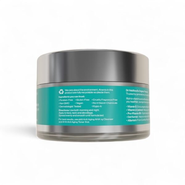 51m1nRdBUdL._SL1100_.jpg eb5 Intense Moisture Anti Aging Moisturizer Face & Neck Cream- Tone Tighten Skin with Retinol, Fade Fine Lines & Wrinkles with Vitamin E, A & B5-1.7oz.