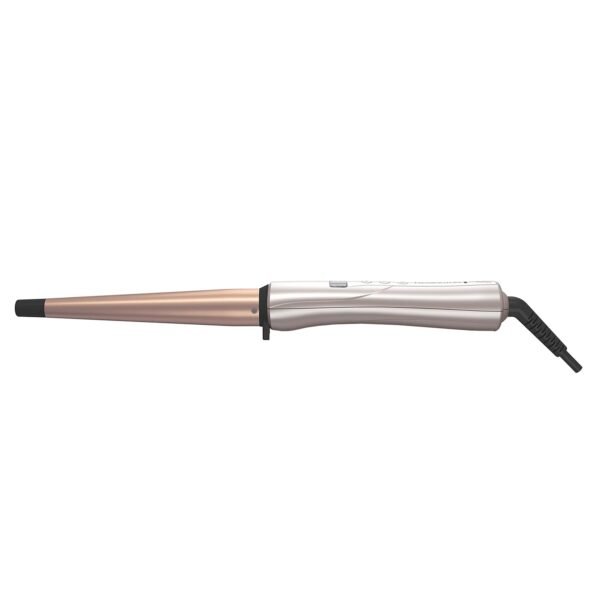 51mwfjZW6VL._SL1500_.jpg Remington Shine Therapy Argan Oil & Keratin Infused ½-1 Inch Tapered Curling Wand for Natural Curls, Includes Heat Glove