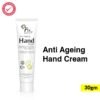 51pSc9Wju8L._SL1200_.jpg FIXDERMA Anti Ageing Hand Cream for Women & Men | Ceramide Moisturizer | Hyaluronic Acid Cream | Hand Cream for Dry and Rough Hands | Shea Butter | Cream for Itchy Hand | All Skins Types - 30g