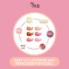 51pnDrMj6OL._SL1080_.jpg TKB Lip Gloss Base (Flexagel M)| Moisturizing, High Shine, Crystal Clear, Vegan and Cruelty free| Made in USA. (15 Ounce (Pack of 1))
