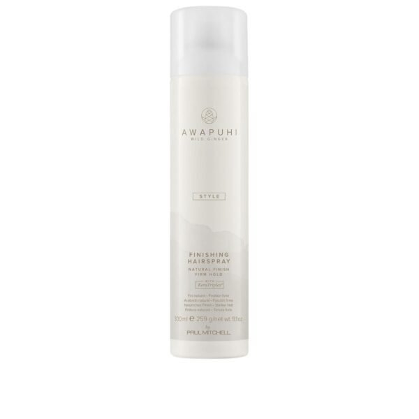 Awapuhi Wild Ginger by Paul Mitchell Finishing Spray, Firm Hold, Natural Finish Hairspray, For All Hair Types, 9.1 oz.
