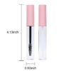 10ml Empty Mascara Tube, Eyeliner Tube and Lip Gloss Tubes Rubber Inserts and Funnels for Castor Oil, Ideal Kit for DIY Cosmetics