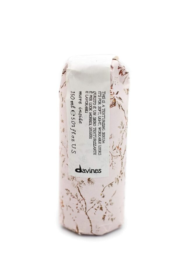 Davines This is a Texturizing Serum, Workable Formula For Creating Body And Structure, Shaping Blow Dry Styling, Paraben-Free, 5.07 Fl. Oz.