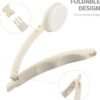 LFJ Lotion Applicator with Long Curved Handle for Back,Legs,Feet Self Application of Sunscreen, Sunless Self-Tanning, Skin Cream, Acne