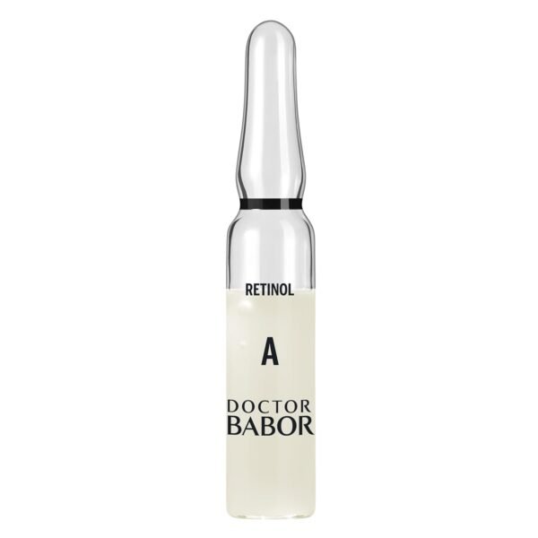 51sRPSkkAIL._SL1500_.jpg DOCTOR BABOR Renewal Ampoules, Serum Concentrate for Face, with Anti-Ageing Effect, Finer and Smoother Skin, Encapsulated Retinol with Bakuchiol and Tripeptide, Vegan Formula, 7 x 2 ml