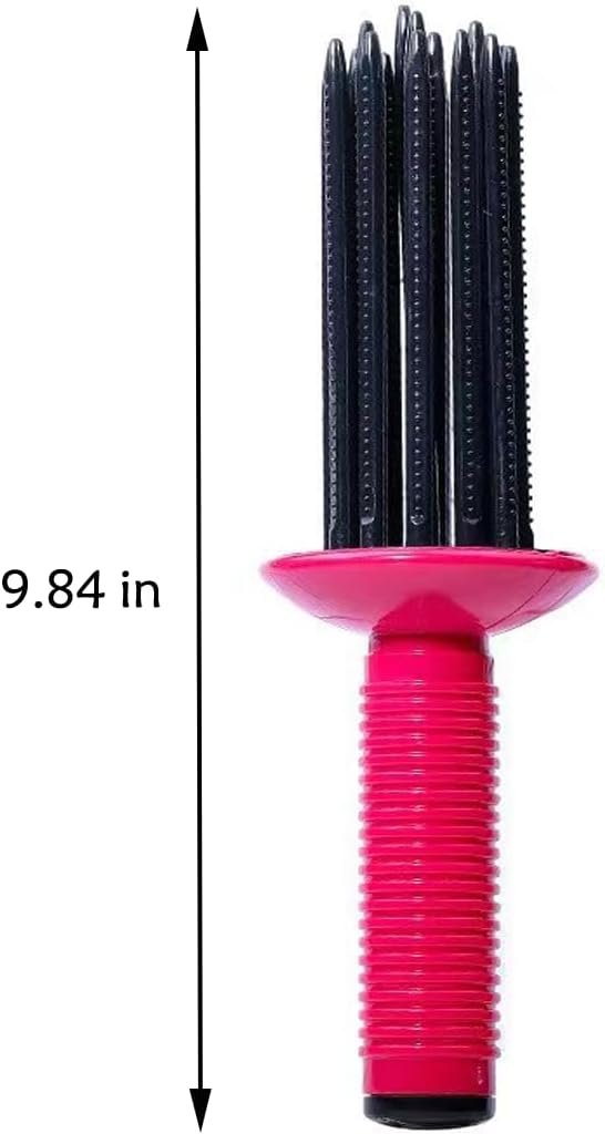 51slO3omOL._AC_SL1200_.jpg YF-ANEN Air Volume Comb for Curly Hair - Fluffy Curling Roll, Styler