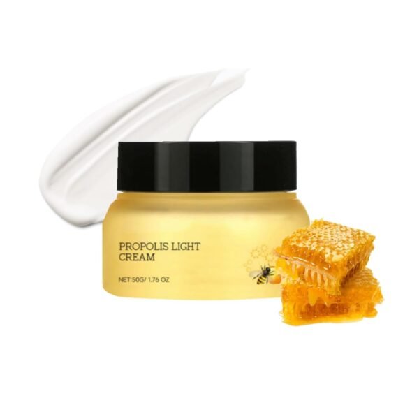 Manuka Honey Face Cream, Organic Royal Jelly Extract, Moisturising Cream for Dry and Cracked Faces, Anti-Ageing Formula, Intensive Nourishing Hydrating (1pc)