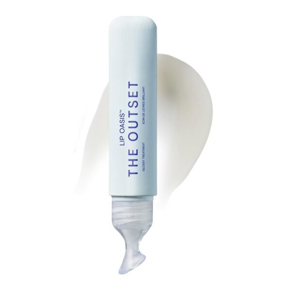 The Outset Lip Oasis Glossy Treatment | Skincare Essentials | Vegan | Gluten Free | Clean Beauty | Unisex for All Skin Types | 0.3 oz
