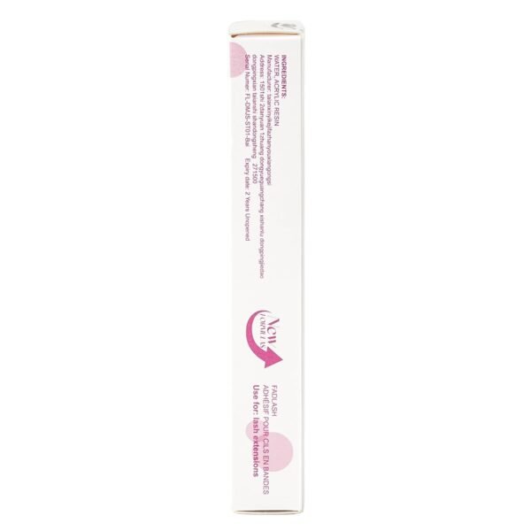 FADLASH Super Strong Hold Clear Eyelash Glue for False Lashes, Waterproof, Sensitive Eyes, 5g