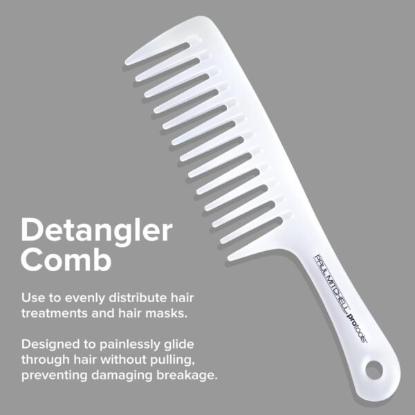 Paul Mitchell Detangler Comb, Wide Tooth Comb Detangles Wet or Dry Hair