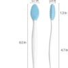 51xYTgiU4eL._AC_SL1500_.jpg Lip Scrub Brush Tool,Double-Sided Silicone Exfoliating Lip Brushes Kits,Gentle Lip Exfoliator Scrubber Brush for Smooth,Soft,Bright,Fuller Healthy Lips (Oval - 6Colors)