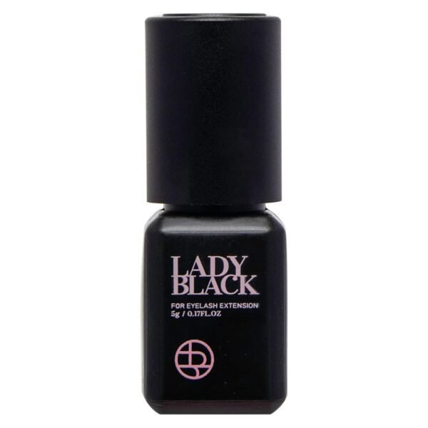 51yhZdkycbL._SL1500_.jpg Lady Black Eyelash Extension Glue 5ml 3-4s Drying Time 5-6 Weeks Retention Sky Black Adhesive Waterproof Eyelash Glue for Lash Extensions Professional Lash Supplies (PROFESSIONAL USE ONLY)