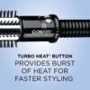 61NwLAXLBL._AC_SL1000_.jpg Conair Instant Heat Curling Iron Brush, 1 1/4-Inch Barrel - For Use On Short to Medium Length Hair