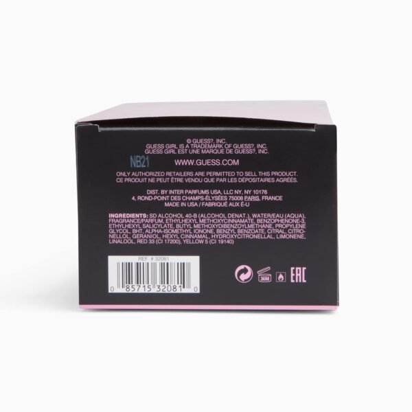 GUESS Girl Eau de Toilette Spray for Women, 3.4 Ounce