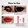61zCJOGtcL._SL1080_.jpg MILKTOUCH Black Peel Off Lip Tattoo – Long-Lasting Matte Lip, Waterproof & Transfer-Proof, Highly Pigmented, Stay-On-All-Day Lip Tint Stain (4.5g) #05 Black Fig